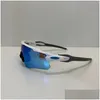 Lunettes de plein air Lunettes de soleil de cyclisme Lunettes UV400 polarisées lentille noire sport lunettes d'équitation vtt lunettes de vélo avec étui pour hommes Wom Otrao