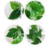 Fleurs décoratives 1.7M plante artificielle vert feuille de lierre guirlande soie tenture murale vigne maison jardin décoration fête de mariage bricolage fausse couronne