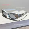 Zonnebril Y2k Sport Steampunk Vrouwen Mannen Merk Designer Rechthoek Punk Zonnebril Dames Trend Goggles Zilveren Spiegel Lenzenvloeistof 01YU62