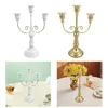 Candle Holders Metal Candelabra Simple Candlestick Holder For Festivals Events Thanksgiving