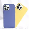 مخصصة قشرة المد والجزر المخصصة للسيليكون السائل لـ iPhone 11 12 13 14 15 Pro Max Cases Mini Universal Silicone Phone Case