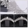 Baretten Bruidshoofdband Optochtkronen Vrouwen Verjaardag Witte Diamant Legering Bruiloft Accessoires Bruiden