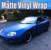 Dark Blue Matte Vinyl Auto Wrapping Foile with Air Bubble For Car Stickers FedEx Size 15230mRoll4437966