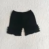 Shorts Sommer Kinder Icing Rüschen Mädchen Einfarbig Breechcloth Kleinkinder Mode Kurze Hosen Mit Elastischer Taille