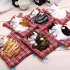 Bambole di peluche Giocattoli di peluche Simulazione adorabile Bambola animale Peluche Gatti addormentati Giocattolo con suono Decorazioni giocattolo per bambini Regalo di compleanno per bambini