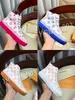 2024 Yeni Tasarımcı Ayakkabı Trainer Spor Sneaker Moda Ayakkabı Ayakkabıları Kadın En Kaliteli Deri Platform Spor Ayakkabıları Boyut 34-46 DC230526