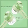 Mills 4 In 1 Electric Vegetable Cutter Blenders Handheld Wireless Garlic Masher Food Chopper Meat Grinder Machine Kitchen Gadgets