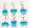 New rat killing animal key chain suction cup small toy suction silicone pendant manufacturer5902977