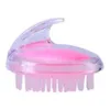 Bath Tools Accessories Half Clear Sile Head Scalp Masr Hair Shampoo Brushes Washing Brush Comb Shower Body Spa Slimming Mas Cepillo De Dhgel
