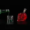 Deouny Skull Glass Whisky Wine Decanter Vodka Crystal Bottle Spirit Transparent Drinking Bar Home Dispenser 240122