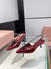 Miui Designer Sandals Sandals Crystal Lest-Quality Sandals Strappy Sandals Factory обувь размером 34-40
