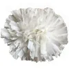 Wenhan Sports White Cheerleading Pompoms 32cm 배턴 손잡이 색상 무료 조합 고품질 건배 2pcs 240118