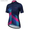 T-shirts voor heren Fietsshirts Tops CUSROO 2023 Nieuwe damesjersey met korte mouwen Op maat gemaakt Meisje Zomer Fietskleding Dames Sport MTB WEARH24122