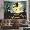 Gobelin Nowe Halloween Tobestry Sypialnia salon dekoracja ścienna tło wisząca tkanin