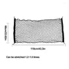 Car Organizer Elastic Mesh Cargo Netting Heavy Duty Motive Nets Storage Truck Accessories 43.31X 23.62In Drop Delivery Automobiles Mot Dht5H