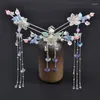 Hair Clips Fashion Chinese Style Hairpin Wedding Accessories Stick Headdress Head Jewelry Bridal Earring Headpiece Creative Gifts Tool