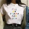 Kvinnors T-shirt plus-size Women's Dress Friends TV Series T-shirt Women's T-shirt Top Harajuku 90-talets Summer T-Shirt Street T-shirt T240122