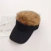 Czapki kulkowe modne peruce sportowy czapka wygodna czapka baseballowa retro design ochronę przeciwsłoneczną regulowaną z kolczastymi włosami
