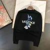 남성용 후드 땀 촬영 셔츠 유니osex 라운드 목 풀 오버면 O- 넥 kdis hoody for Children 's Luxury Brand Print 후드 야외 스포츠 탑 2024 New Tops T240122