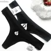 Sexy Set Women Thongs G-string Underwear Q Qos Print Panties Comfortable Cotton Sexy Ladies Underpants Plus SizesL240122