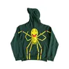 Designer Fashion Clothing Men's Sweatshirts Hoodies Fei Dong's Cpfm.xyz Splash ink smiley face spider pure hoodie long sleeve outdoor casual Street Hoodies SMLXL