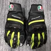 Guanti Aagv Dennis Guanti da equitazione Off Road Lega di titanio Pelle bovina Gara motociclistica Crash Prevention Competition Short Season Uomo G7hr