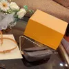 Designer Wallet On Chain Ivy Hobo Bags Luxury Shoulder Bags 1:1 Quality Genuine Leather Handbags 23.5CM With Box WL209
