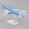 Metalen Vliegtuigmodel 20 cm 1 400 Holland B747 Replica Legering Materiaal Met Landingsgestel Ornamenten Kinderspeelgoed Jongens Geschenken 240118