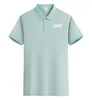 Golf Szybkie suszenie koszulka polo z krótkim rękawem Fitness Fitness Sport na świeżym powietrzu Szybkie suszenie minimalistyczna podstawowa płatność męska T-shirt