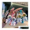 Party Favor Astronaut Key Chain Cute Cartoon Doll Male And Female Couple Bag Soft Car Pendant Hine Gift Drop Delivery Home Garden Fest Dhjy2