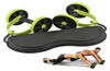 Whole Home Exercise Equipment Core Double ad Wheels Ab Roller Pull Rope Abdominal ad trainer to Waist Slimming a6214138