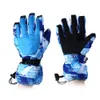 Guantes de esquí con función cálida resistente al viento resistente al agua.