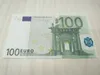 Kopiera pengar Faktiska 1: 2 Storlek Rekvisita Euro Toy Ticket Euro Bill Valuta Party Fake For Supplies GPCAQ