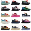 Off Odsy 1000 White Fucshia Black Light Blue Grey Leather Casual Shoes Men Women Stitching Decored Breatble Arrow Bekväm gummiförhöjande skor 721