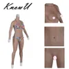 Accessoires de costumes, combinaisons de corps en Silicone, manches E Cup, sans huile, corps complet, pantalons longs, transgenre Drag Queen, Cosplay