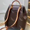 Designer ryggsäck lyxiga hinkväskor 1: 1 kvalitet äkta läder handväska 33 cm med låda