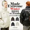 Felpe con Cappuccio da Uomo MADEEXTREME American Street Basic Stampa Lettera Inverno PU Pelle Ispessita Pane Caldo Cotone Abbigliamento per Uomo e Donna