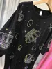 Kvinnors T-shirt XL-4XL Plus Size Tops Rhinestone Imperial Crown Luxury Stor storlek Tunika för kvinnor Män Summer Outfits Kvinnkläder Knubby Y2K T240122