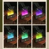 Humidifiers 320ml Flame Aroma Diffuser 7 Colors Air Humidifier Essential Oil Diffuser Mist Maker Fogger Humidifiers Aromatherapy Diffusers YQ240122