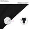 Camisetas masculinas Camisas de ciclismo Tops FUALRNY Black 2022 Jersey Anti-Pilling Eco-Friendly Bike Clothing Road Team Bicycle Wear enviado dentro de 24 horasH24122