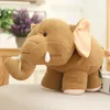 Poupées en peluche 20/25/35CM, jouet en peluche d'éléphant hippopotame potelé, peluche douce, Animal en peluche Kawaii, décor de chambre, cadeau d'anniversaire pour enfants