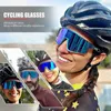 屋外アイウェアカプボーサイクリングメガネロードサイクリングゴーグル屋外UV400サイクリングサングラススポーツ保護MTBロードマウンテン自転車メガネ240122