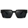 Óculos de sol Peekaboo óculos de sol quadrados pretos para homens uv400 presente para aniversário óculos de sol masculinos para mulheres 2021 acessórios de inverno mais vendidos YQ240120