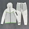 Sportwear Men's Designer Hoodie, European och American Basketball Two-Piece Set, i kombination med kvinnors långa ärmhuvjacka, långa byxor, vår S-3XL