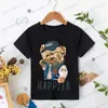 Camisetas masculinas Teddy Bear Traga sua foto T-shirt Cartoon Graphic Impresso T-shirt Moda Casual Gola Redonda Plus Size Manga Curta T-shirt Feminina T240122