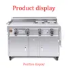 Street Snack Mobile Food Trucks Cart BBQ Snabb Snack Trailer Food Hand Push Snack Cart