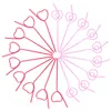 40st Straws Curly Cartoon Novely Funky Loopy Drinked Shaped Heart Fun Shape Swirly Silly Supply Home Straw Wacky 240122