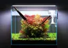 Nagrobki super szczupłe diody LED Aquarium Aquatic Plant Light 1871 cm Wodoodporny klips na lampie do akwarium niebieskie białe światło