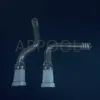 BONG Glazen Downstem Pijp 14mm Vrouwelijke 90 Graden Down Stem met 6 Bezuinigingen voor Beker Waterleidingen Accessoires