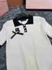 Дизайнерская футболка женская брендовая одежда для женщин весенний топ модный буквенный логотип женская трикотажная рубашка с коротким рукавом 17 января